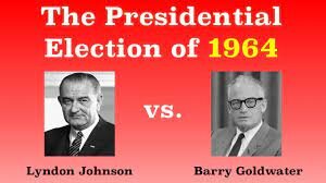 Lyndon B Johnson defeats Barry Goldwater
