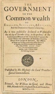 The Instrument of Government