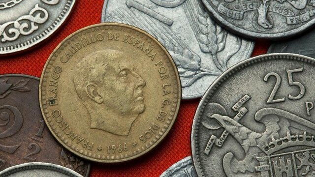 The change from pesetas to Euros begins