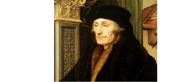 Erasmo de Rotterdam.