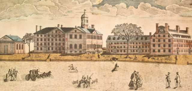 Harvard College was founded