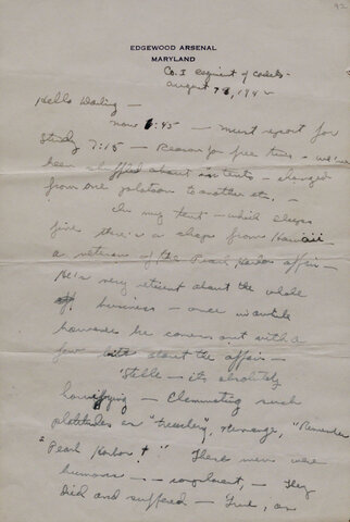 Affects On Soldiers.