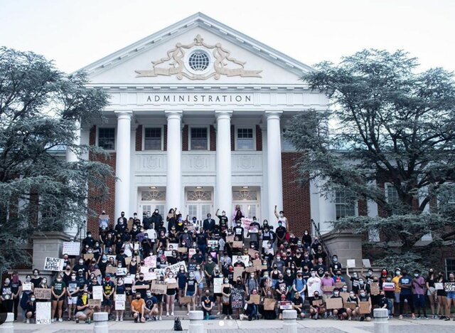 Black Terps Matter First Protest