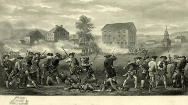 The Battle of Lexington and Concord