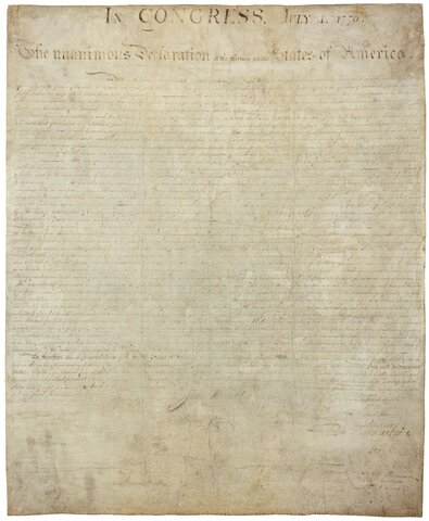 The Declaration of Independence