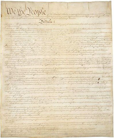 The Adoption of the U.S. Constitution
