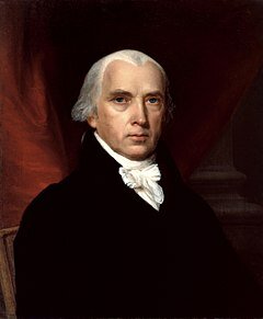 James Madison is elected president