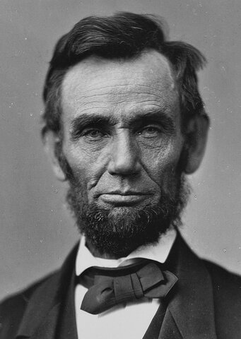 Abraham Lincoln inaugurated