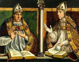 San Agustín en Milán.