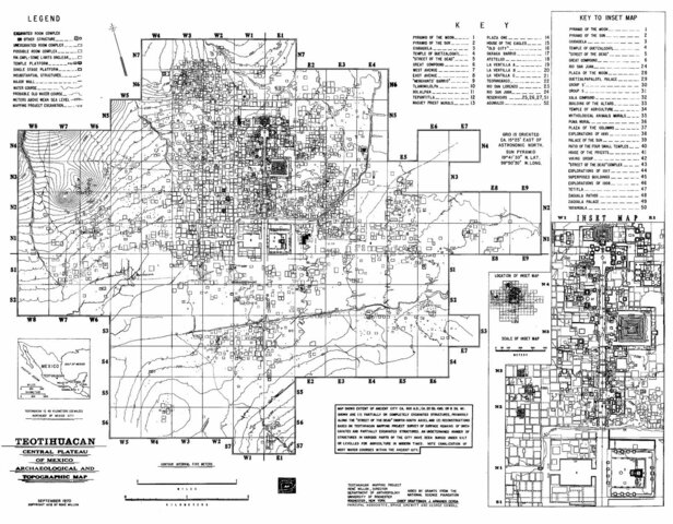 Teotihuacán fase 6 y 7 fases oxotipac y xometla