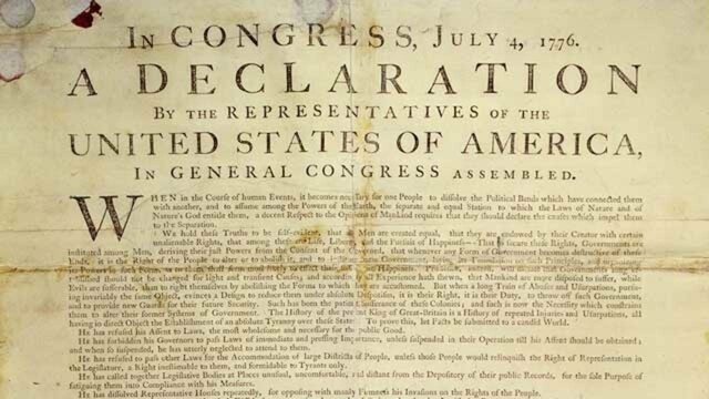 The Declaration of Independence