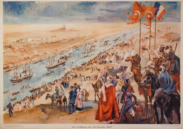 obertura dels canals de Suez el 1869