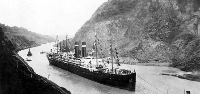 obertura dels canals de Panamà el 1914