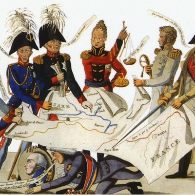 Timeline: Línea histórico-artística Restauración y revoluciones liberales.