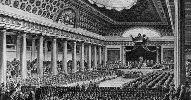 Reunión de los Estados Generales.