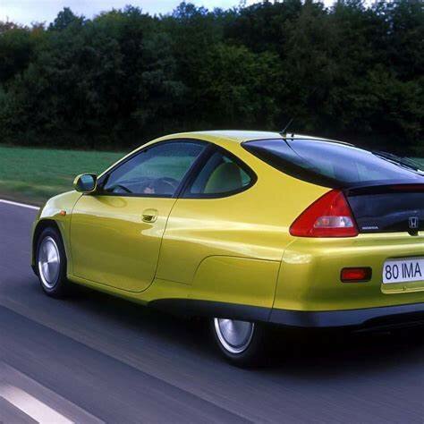 A gasoline-electric hybrid.