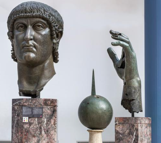 ROMA. ESCULTURA. EL COLOSO DE CONSTANTINO