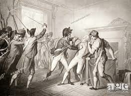 The execution of Robespierre & the First White Terror