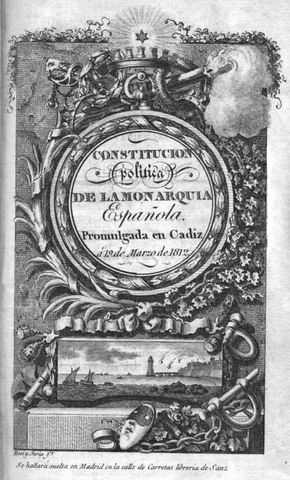 The Cádiz Cortes & the Constitution of 1812