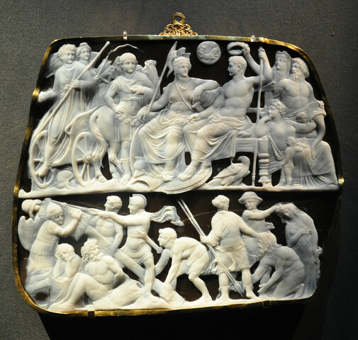 ROMA. ESCULTURA. GEMA AUGUSTEA