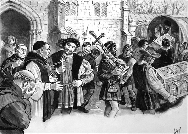 Dissolution of the monasteries