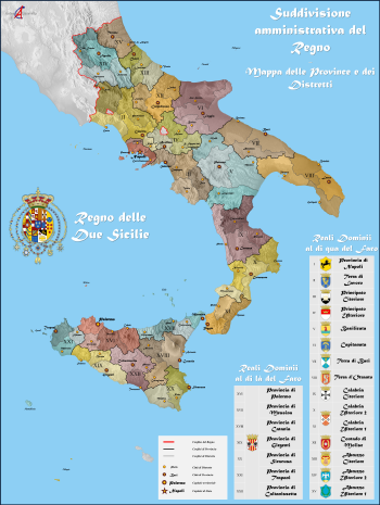 The Two-Sicilies and Central Italy.