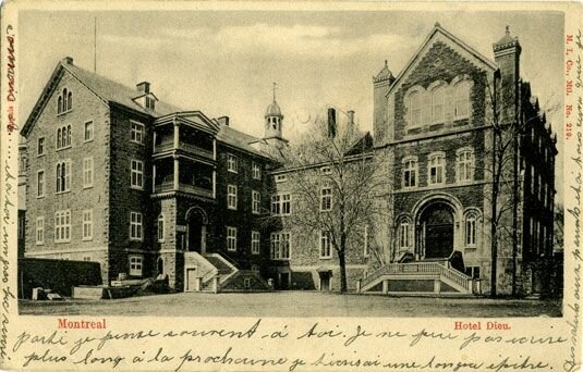 fondation de l'Hôtel Dieu de Québec par les Augustin
