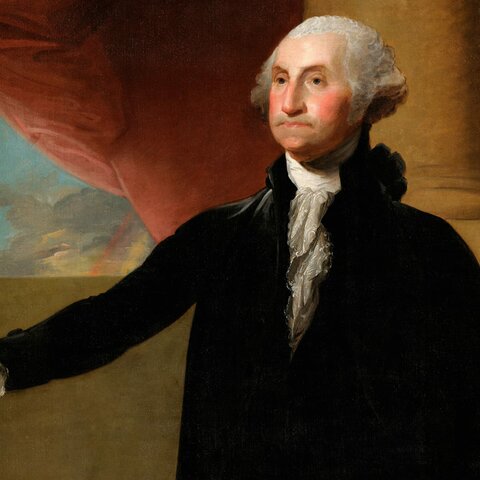 George Washington was elected