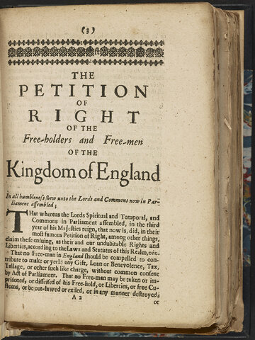 Petition of rights