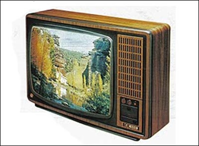 Televisor en los 80