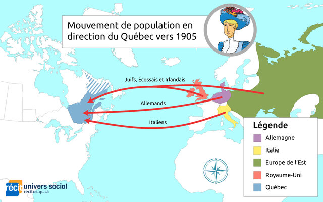 La population du Québec à l'époque de Yissé