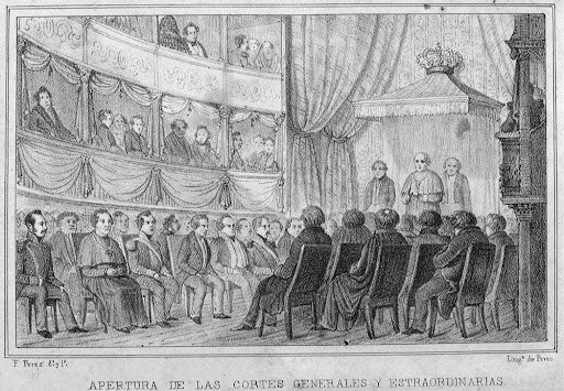 Regreso a España de Fernando VII y abolición de la obra de las Cortes de Cádiz