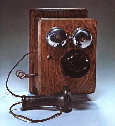 Candlestick phone