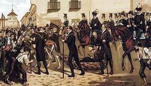 Pronunciamiento de Riego en Las Cabezas de San Juan (Sevilla).&nbsp;Inicio del Trienio Liberal.&nbsp;