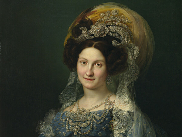 BIOGRAFÍA DE MARÍA CRISTINA DE BORBÓN (27/04/1806 - 22/08/1878)