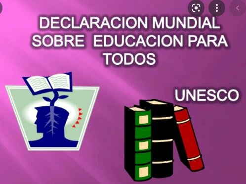 Declaración Mundial sobre Educación para Todos
