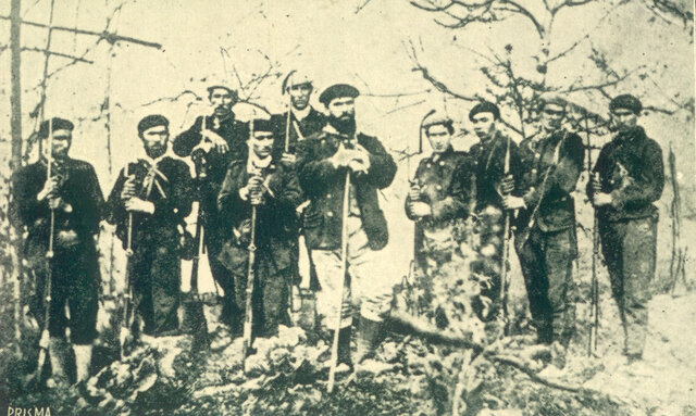 Inicio guerra de la segunda guerra carlista.