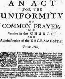 The Act of Uniformity