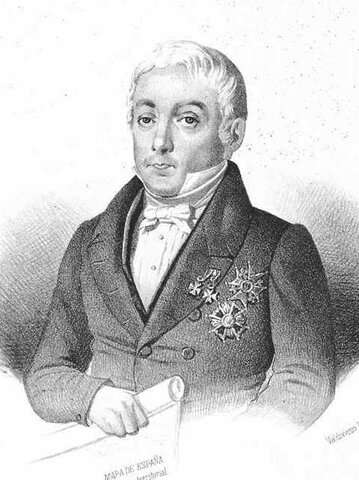 División provincial de Javier de Burgos.