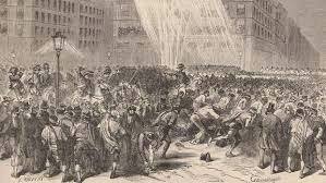 Protesta estudiantil en la Noche de San Daniel.