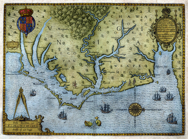 First attempt to establish a colony in Virginia