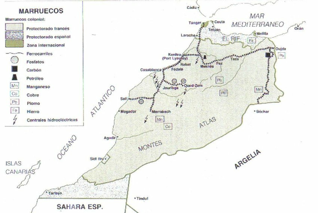 Protectorado hispano francés de Marrocos