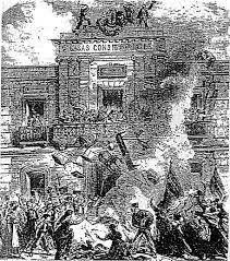 Motín en Barcelona.