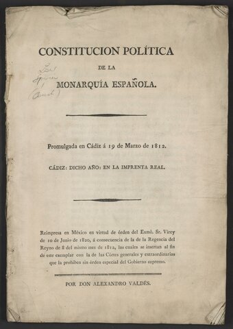 The Spanish Constitution of 1812