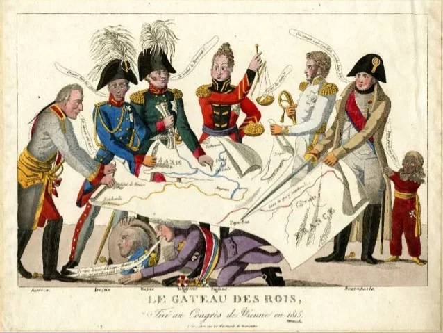 Ideological keys of the Restoration sytem in the Congress of Vienna.