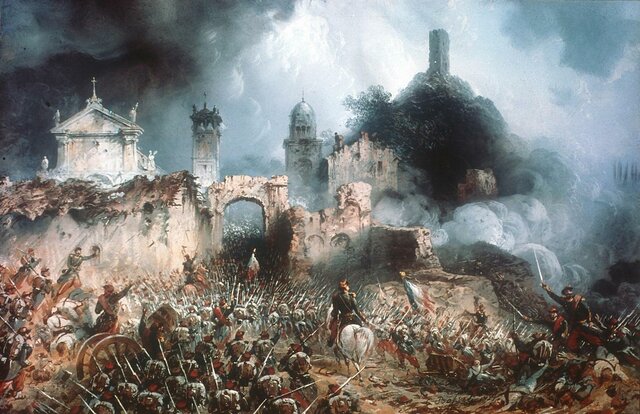 Lombardy and the Northen duchies: First War against Austria