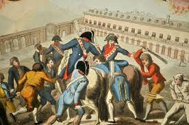 Motín de Aranjuez, destitución de Godoy y abdicación de Carlos IV en Fernando VII.