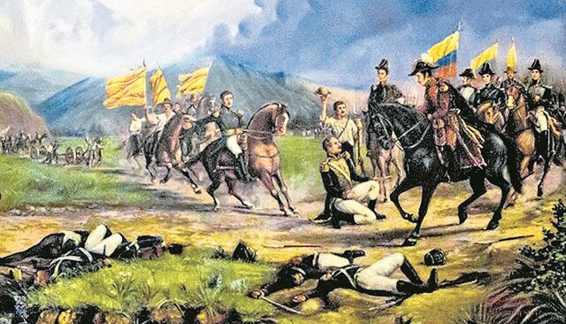 Batalla de Boyaca. Independencia de Colombia