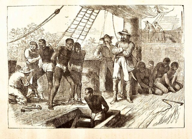 The First Public Slave Trade in Virginia