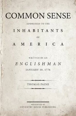 Thomas Paine Published Common Sense